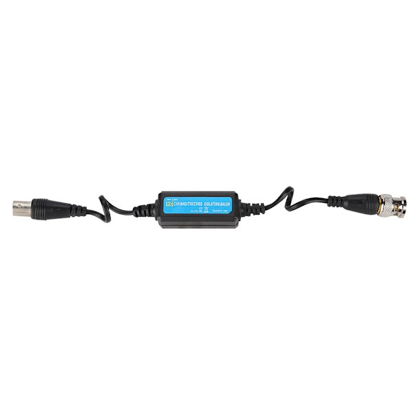 HD-TVI/CVI/AHd CVBS Jordloopisolator Videobalun Koaxial BNC Hane till Hona för Kamera