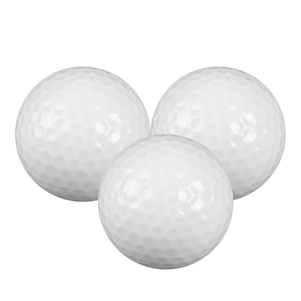 3 st Golfövningsbollar i två lager för inomhus- och utomhusträning