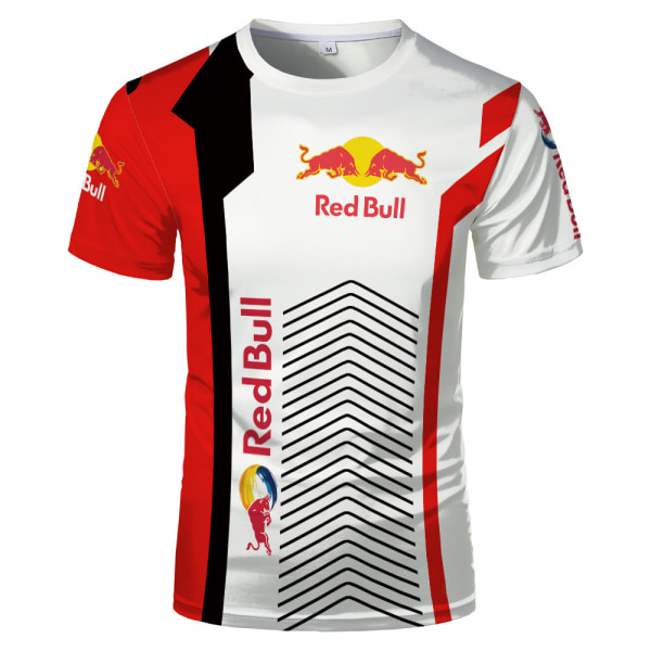 24 sommarens nya 3DT-skjorta Red Bull streetmodetrend hetsäljande kortärmade personliga kläder är vattenabsorberande, snabbtorkande och andas NO.1 XXXL
