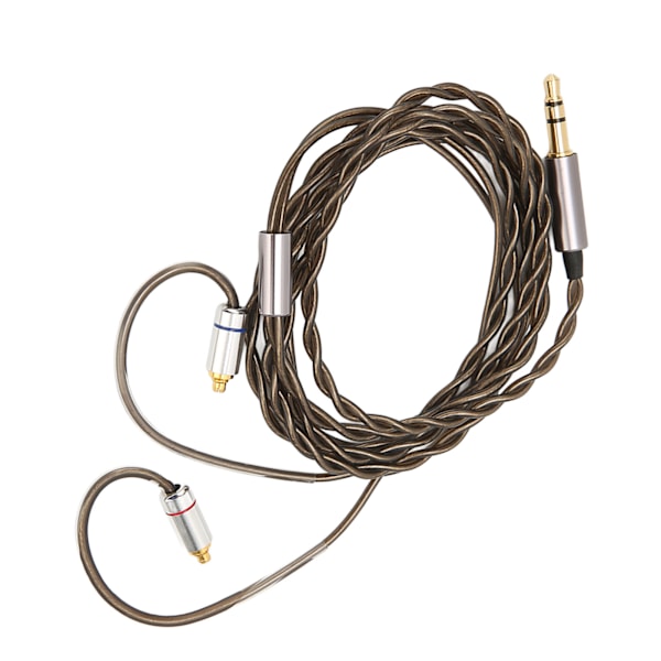 MMCX-kuulokkeiden kaapeli 3,5 mm liittimellä, hopeapinnoitettu kupariydin, korvanappi-päivitysjohto Sennheiser IE300 IE600 IE900 -kuulokkeille, 120 cm