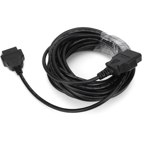OBDII Förlängningskabeladapter 16-polig Han till Hona Diagnostisk Kabelkontakt 10m/32.8ft