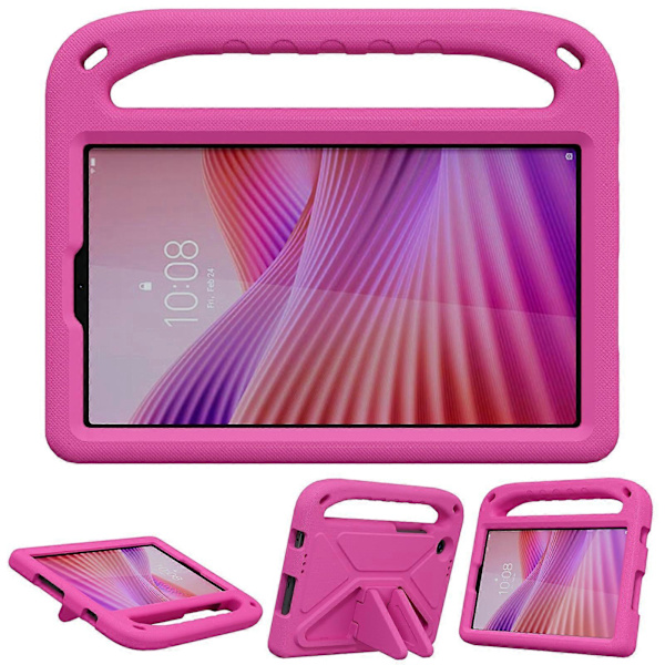 TKdaddy Compatible with Lenovo Tab K9 / One Case Handle Stand Tablet EVA Protection Pink