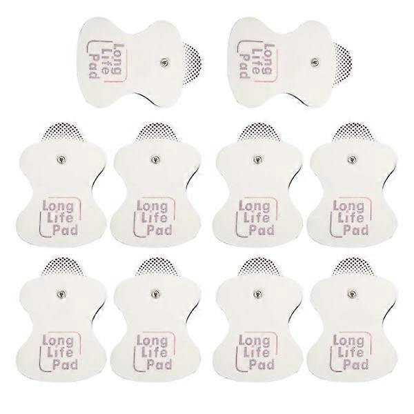 【BEMS】10x Electrode Replacement Compatible with Omron Massagers Long Life Pad 10 pcs