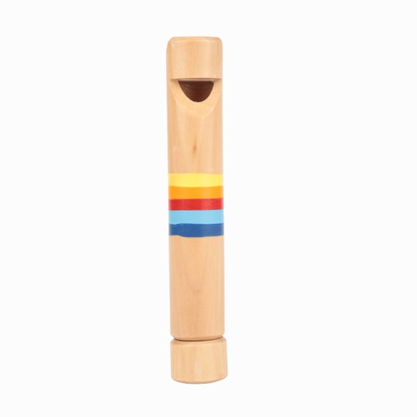 Træ-fipple Piccolo-fløjteinstrument Legetøjsgave til børn//+