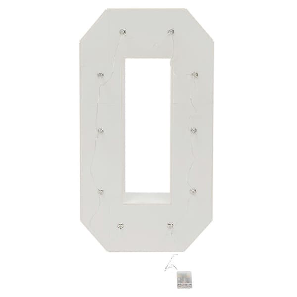 100 cm fødselsdagsnummerdekoration med lys Style 30