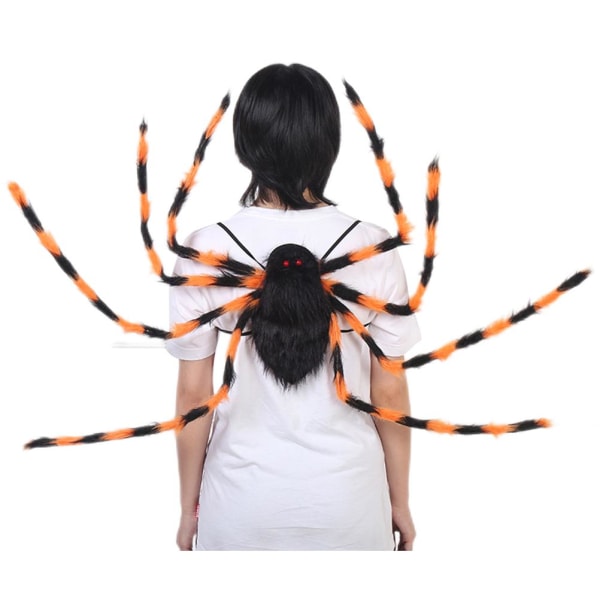Halloween Giant Spider Rygsæk Spider Halloween Kostume Indendørs Udendørs Havefest Halloween Decor/