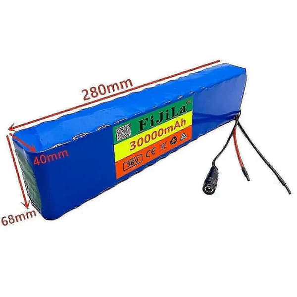 36v 30ah Høyeffekts 10s3p Li-ion Multi Plug Batteripakke 350w 500w Multifunksjon Js2025- XT60-DC