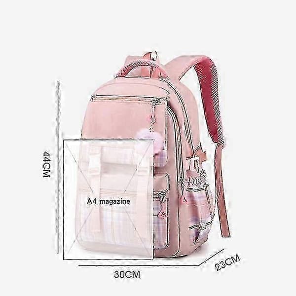 Kpop Demon Hunters Print Rygsæk Studerende Skoletaske _b A[BEMS] Black Style 02