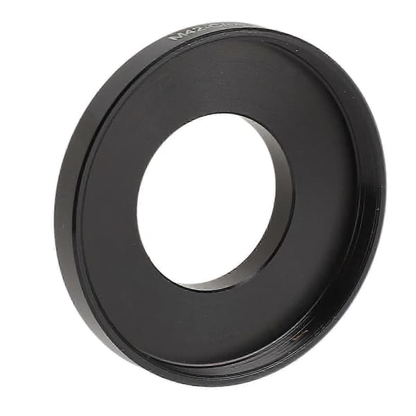 M42 til C CS-adapterring M42x0,75 mm hun til C CS-adapterring til makrofotograferingsteleskop