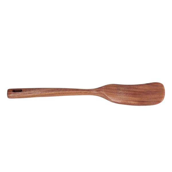 Safe and Odorless Wooden Spatula for Cooking - Long Handle Kitchenware