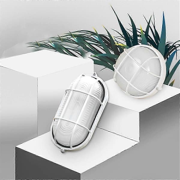 【BEMS】Oval badstuelampe, damptett, eksplosjonssikker lampe