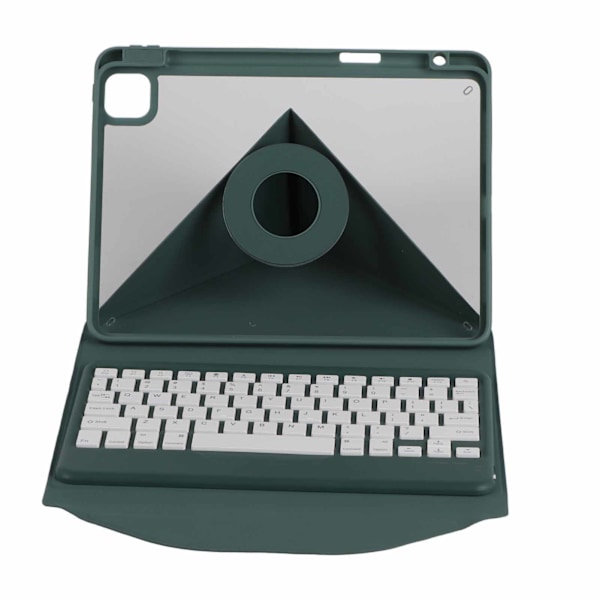 Pystynäppäimistö Kotelolla Tummanvihreä Ergonominen Magneettinen Irrotettava Pystynäppäimistö Kotelolla Kynäteline IOS-Tableteille