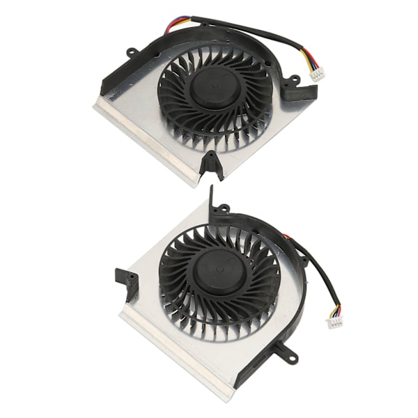 CPU GPU Kylare Fläkt Ersättning för MSI GE75 GP75 GL75 WE75 GE63 GP63 GL63 GV63 GE73 GL73VR 4-polig DC 5V 0.55A GPU Fläkt CPU GPU Fläkt