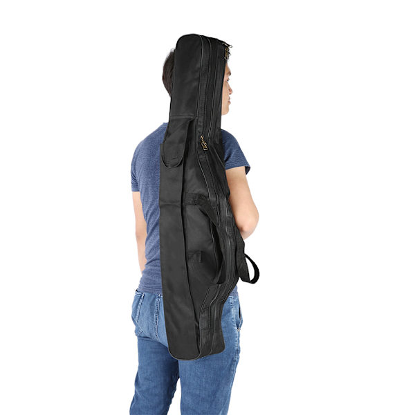 Fiskeutstyr Bag med Justerbar Skulderstropp (Svart-1m)