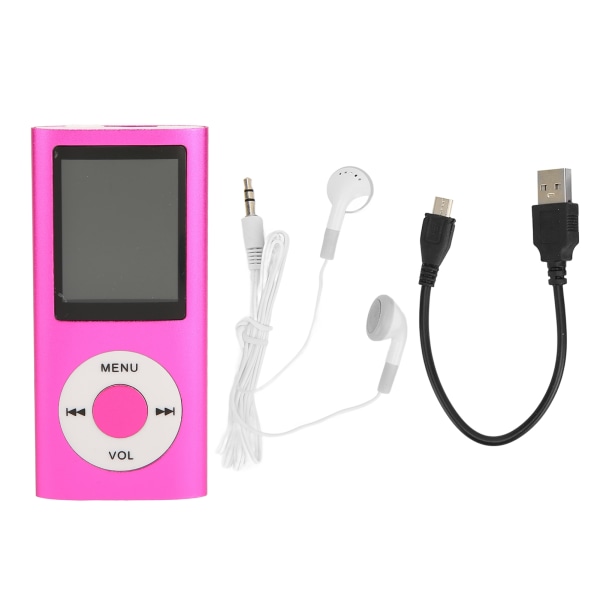 1,8 tuuman soitin tukee muistikorttia erittäin ohutta LCD MP3-soitinta Bluetoothilla opiskelijoille juoksuun ja kävelyyn