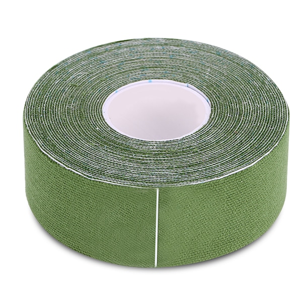 1Rulle Bomuld Elastisk Klæbende Belastningsskade Muskel Sports Sticker Bandage Tape (Lysegrøn)