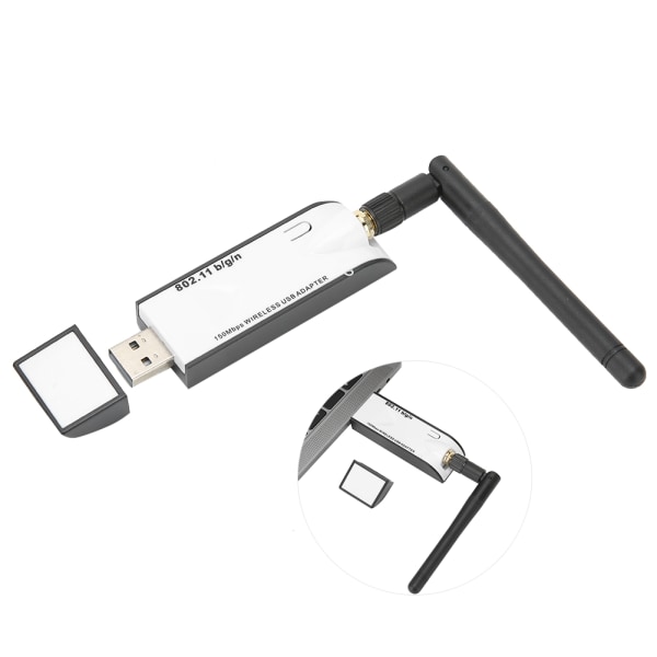 USB-nettverkskort støtter Intelligent TV HighSpeed ​​Transmission Adapter 150Mbps++
