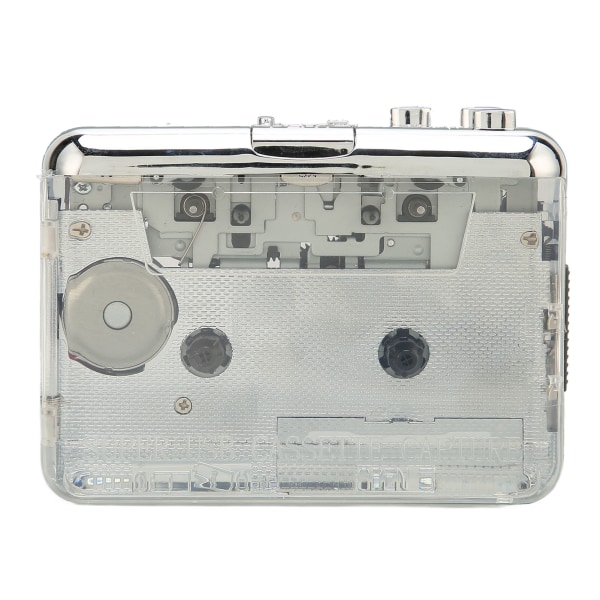 Kannettava kasettisoitin monitoiminen kirkas stereoääni FM-radiokasettisoitin, jossa 3,5 mm kuulokeliitäntä++