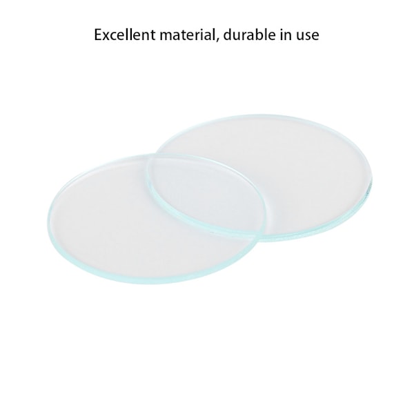 30mm 32mm Platta Urglas Ersättningsdelar Verktyg för Urmakare Tillbehör