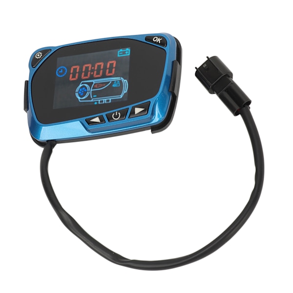 Dieselvärmare Controller LCD Display Monitor Switch med fjärrkontroll för 12V 24V Parkeringsluftvärmare