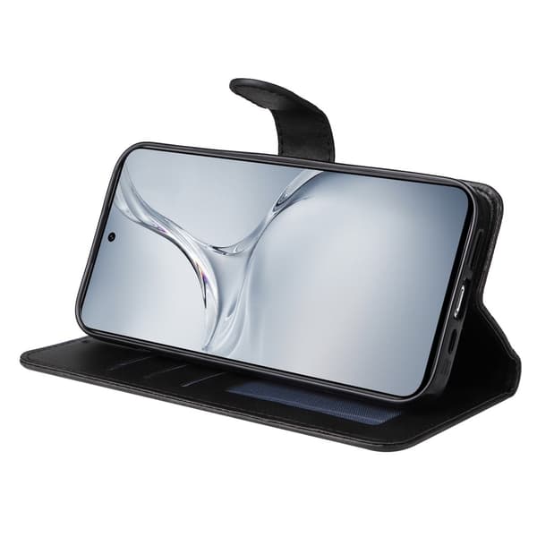 OnePlus Nord CE4 Lite 5G PU Læder Pung Etui Flere Farver Sort Black Svart