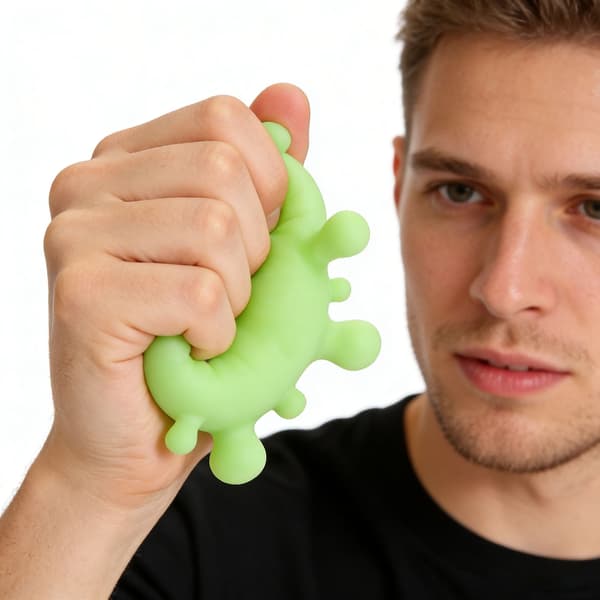 NY SPLOOT SPLAT, GRØN FARVE VALGT, STRESSBOLD AFLASTER, SENSORISK FIDGET Green