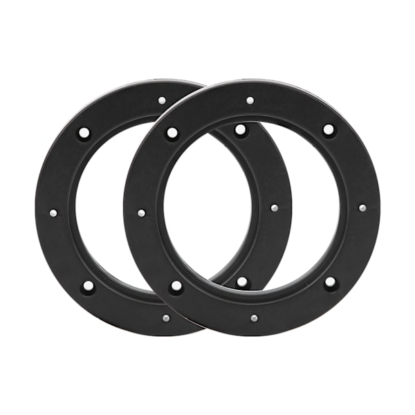 2 stk 4-tommers bilstereo høyttalerring Pad Svart Bil Modifisering Erstatning Universal