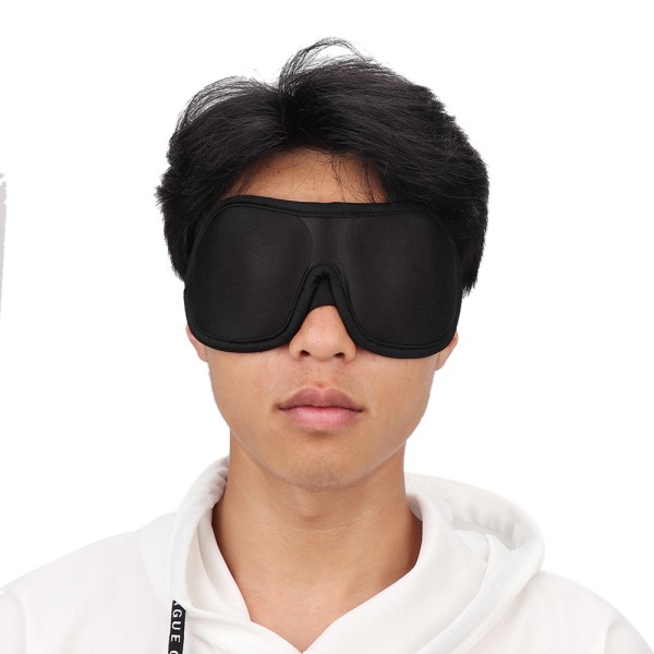 3D Sleeping Eye Mask Cover Rest Sleep Silmälappu Side Side Matkustus Sleeping Apuväline++/