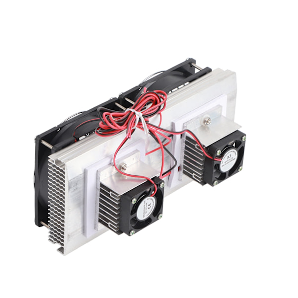 Peltier Kylsystem 12V 100W Liten Aluminiumlegering Snabb Kylning Halvledarkylsystem för Husdjurssäng Kylskåp