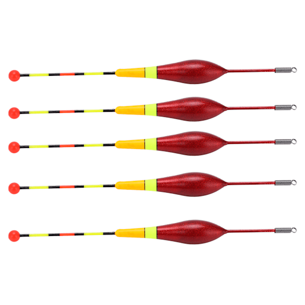 5 stk. Fiske Oval Stick Floats Plastik Fiske Forår Slip Floats til Fisketilbehør