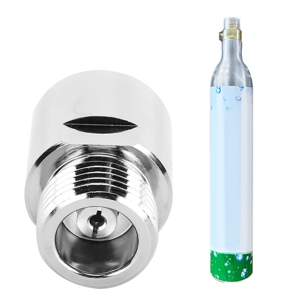 CO2 Cylinder Adapter Udvendigt gevind TR21‑4 til Udvendigt gevind CGA320 til sodavandsmaskine Sodatank/