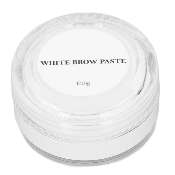 Mapping Brow Paste White 10g Vaskbar øyenbryn Mapping Paste for Permanent Makeup Øyenbryn