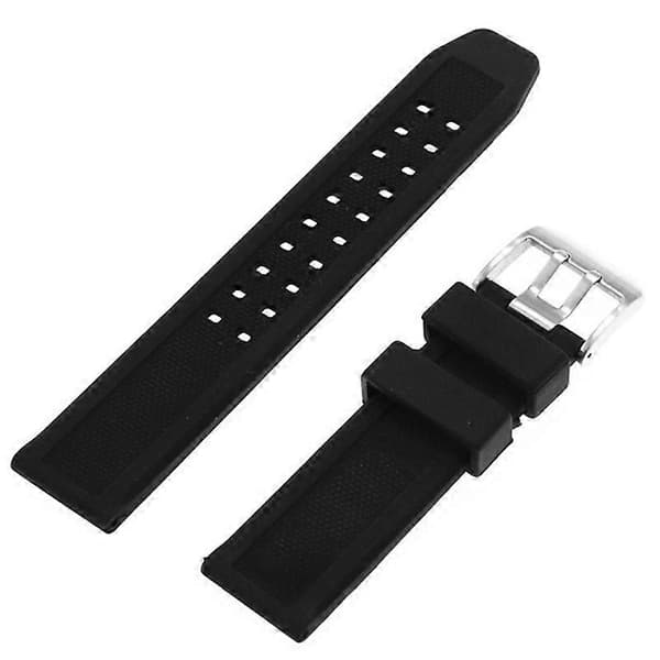 23 mm silikone armbåndsur til Luminox