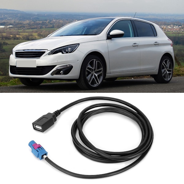 USB-kabel til Host Control Screen, passer til Peugeot 308 308s 408 Citroen RCC