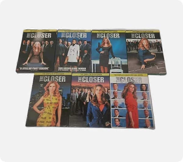 The Closer: Komplet serie DVD-pakke Sæson 1-7 Engelsk version [BEMS]