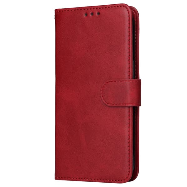 OnePlus Nord CE4 Lite 5G PU Læder Pung Etui Flere Farver Rød Red R\u00f6d