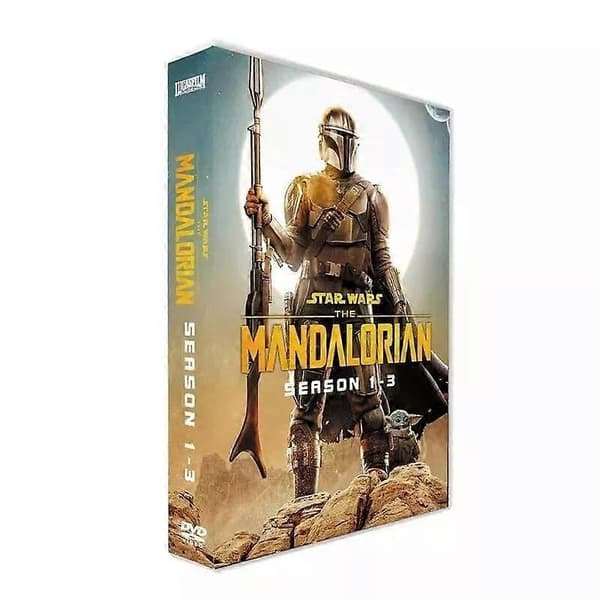 Spilledåse \"Mandalorian\" Sesong 1-3 DVD 7-plater Engelsk versjon