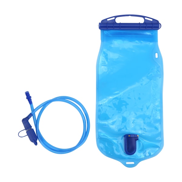 Sportvattenbehållare Vattenblåsa Hydration Pack Förvaringsväska BPA Fri Slang Rengöringsset 2L Snabbkoppling