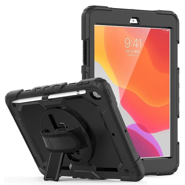 Tech-Protect iPad 10.2 2019/2020/2021 Skal Solid360 Svart 490