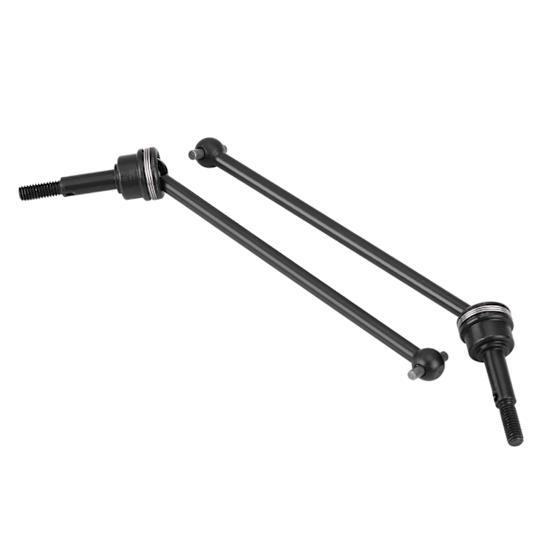 2 kpl Metallia Etu- ja Takakardaanit HIMOTO E10MTL E10MT E10BP 1/10 RC-autolle (Musta)