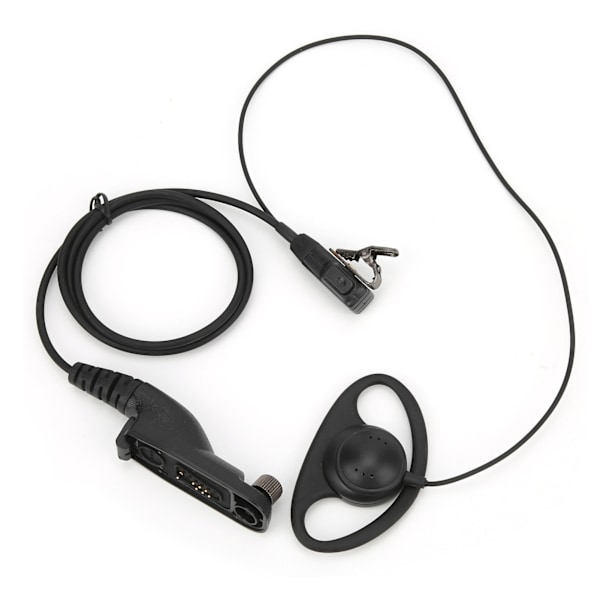 Walkie Talkie -kuulokkeet D-muotoiset mukavat universaalit korvanapit sopivat Motorola Xpr6500:lle
