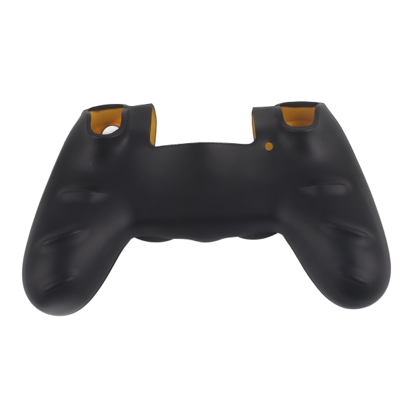 Blødt silikonehus Skin Grip Shell Cover til 4 controllere Gul++