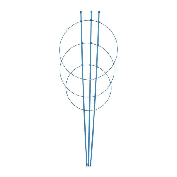 Plantestøtte 76 cm blå, sett med 6 1020