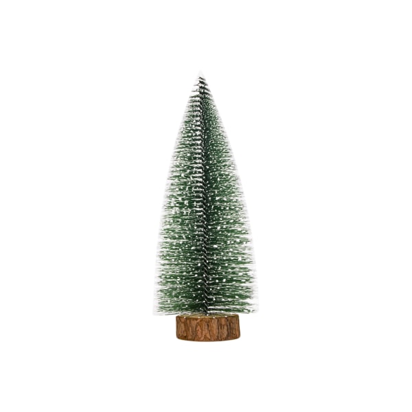 Mini cedertræ med LED String Light Lille juletræ til hjemmekontoret