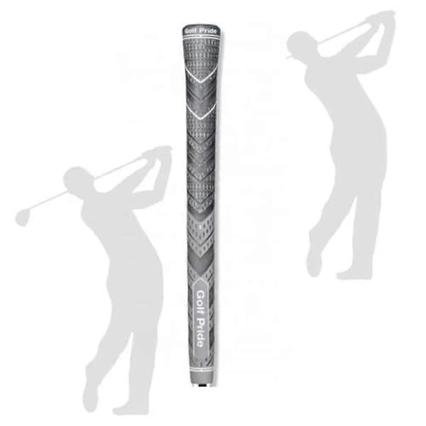 10 st Golf Pride MCC PLUS 4 Golfgrepp Standardstorlek Grey