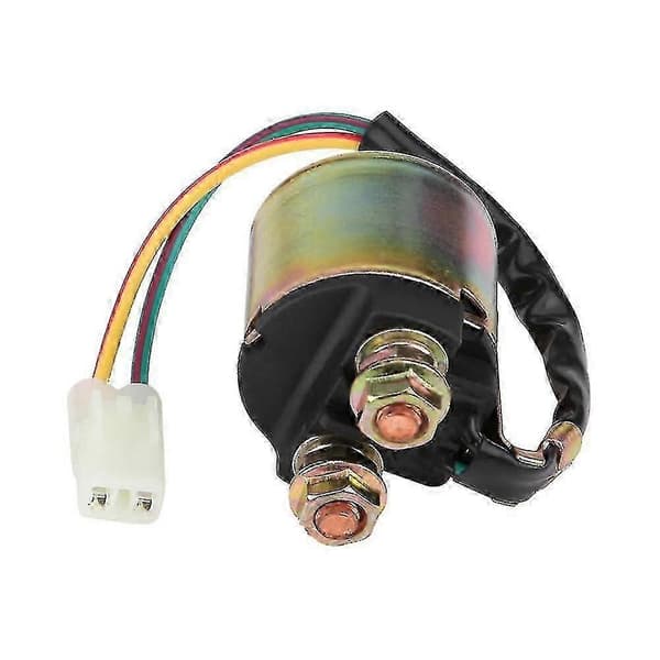 Startrelæ Solenoid Kompatibel med Motorcykel Cykel ATV Reservedel