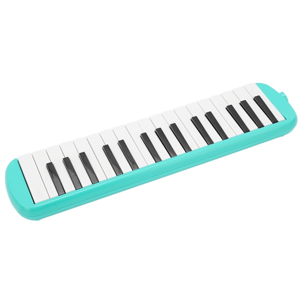 Luftpiano Keyboard 32 Tangenter Professionell Munspel Melodica med Kort Munstycke Grön