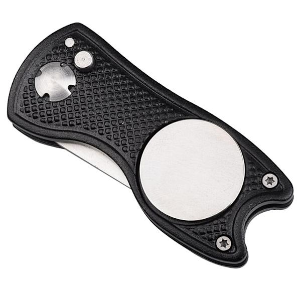 【BEMS】Divot tool with stiletto function + ball marker Svart black