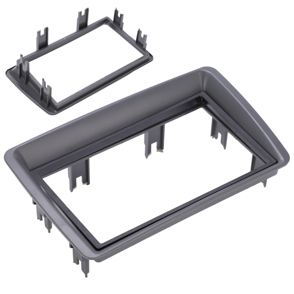 2Din Bilstereo Radio Fascia Center Control CD Instrumentbräda Panel Ram Byte för FIAT Panda 2003‑2012