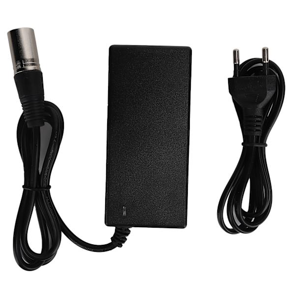 【BEMS】3-pinners hannplugg 29,4V/2A strømadapter litiumbatterilader EU-plugg 100–240V